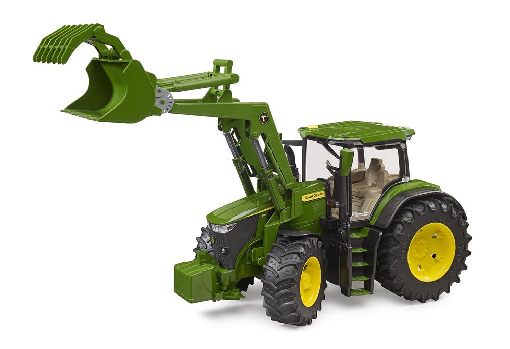 BRUDER JOHN DEERE 7R 350 CON CARICATRICE FRONTALE 03151