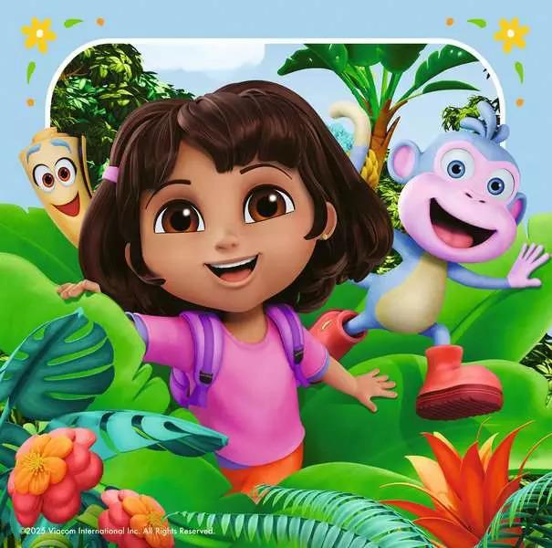 RAVENSBURGER PUZZLE DORA L'ESPLORATRICE 3X49 PZ 04197