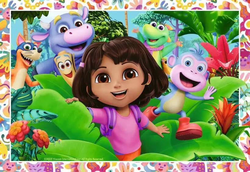 RAVENSBURGER PUZZLE DORA L'ESPLORATRICE  2X24 PZ 04199