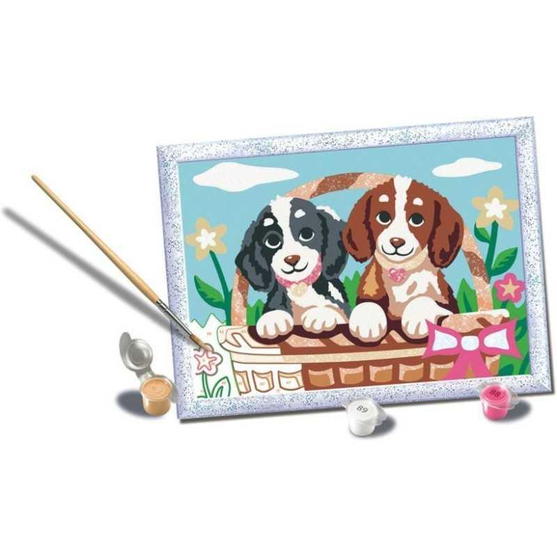 RAVENSBURGER CREART SERIE D - PUPPY PICNIC 23060
