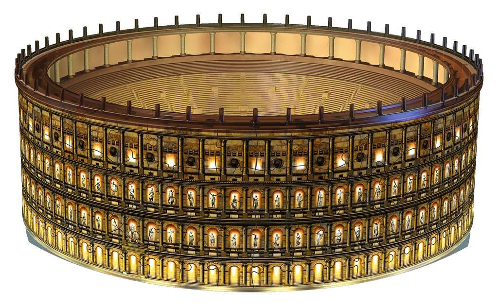 RAVENSBURGER 3D BUILDING COLOSSEO NIGHT EDITION 11148