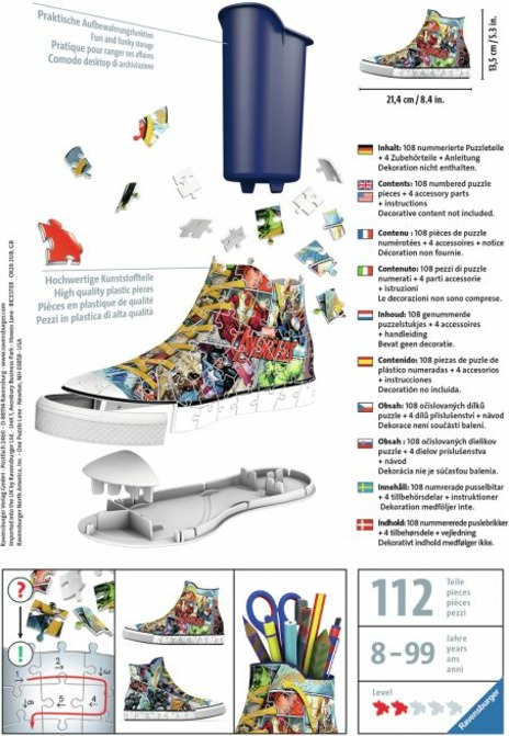 RAVENSBURGER  SNEAKER - AVENGERS 12113