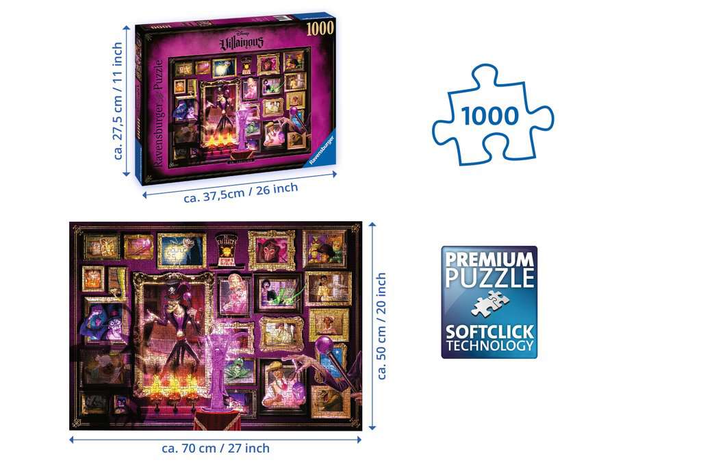 RAVENSBURGER  VILLAINOUS: DR. FACILIER 16523