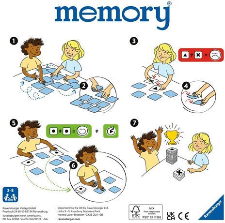 RAVENSBURGER MEMORY FROZEN 64 PZ 20890