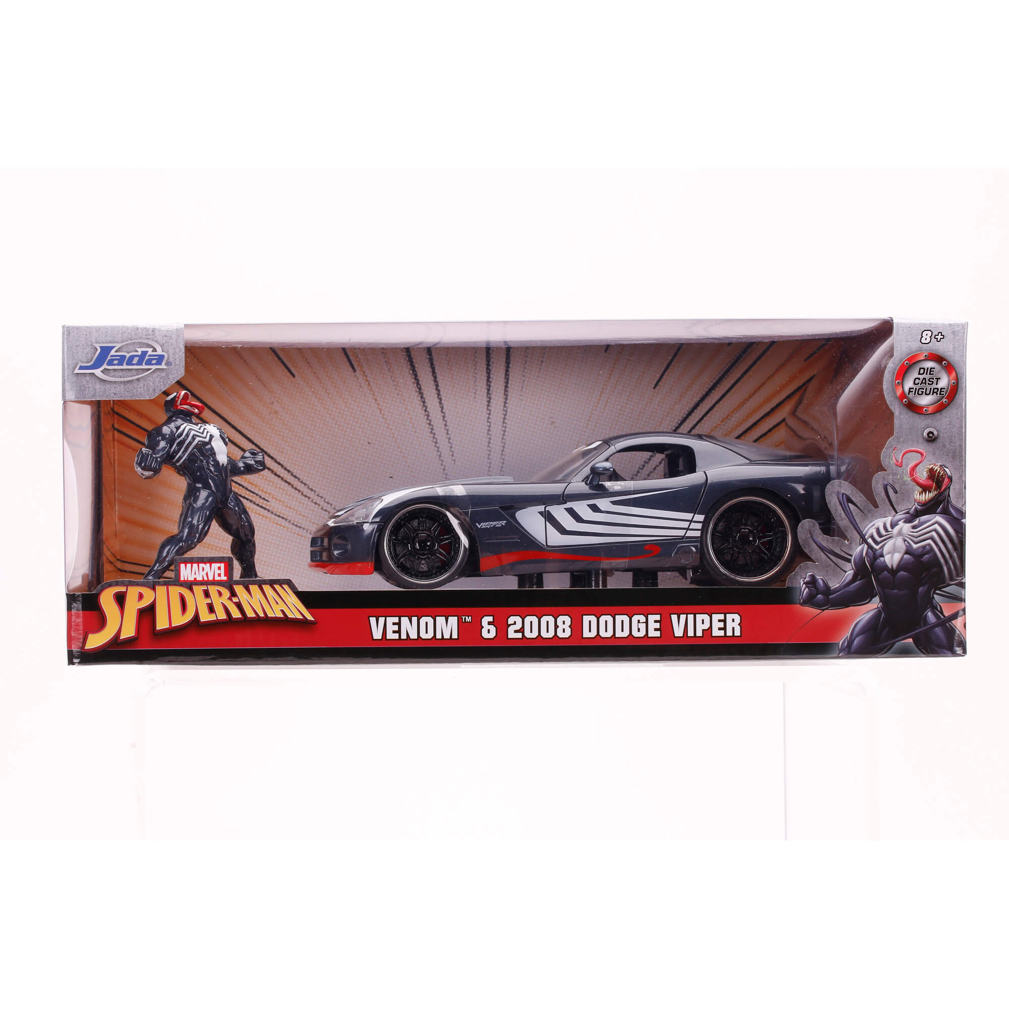 JADA MARVEL VENOM 2008 DODGE VIPER 1:24 225015