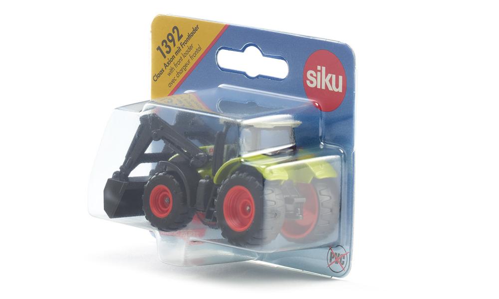 SIKU CLAAS AXION CON CARICATORE FRONTALE 1392