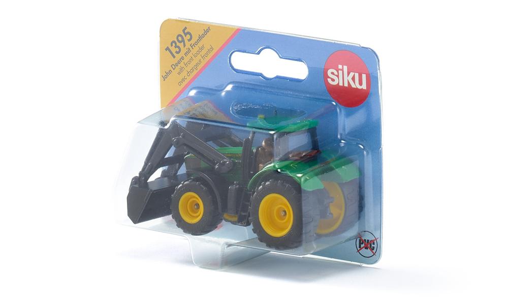 SIKU JOHN DEERE CON PALA FRONTALE 1395