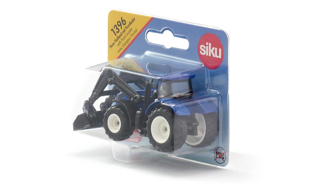 SIKU NEW HOLLAND CON CARICATORE FRONTALE 1396