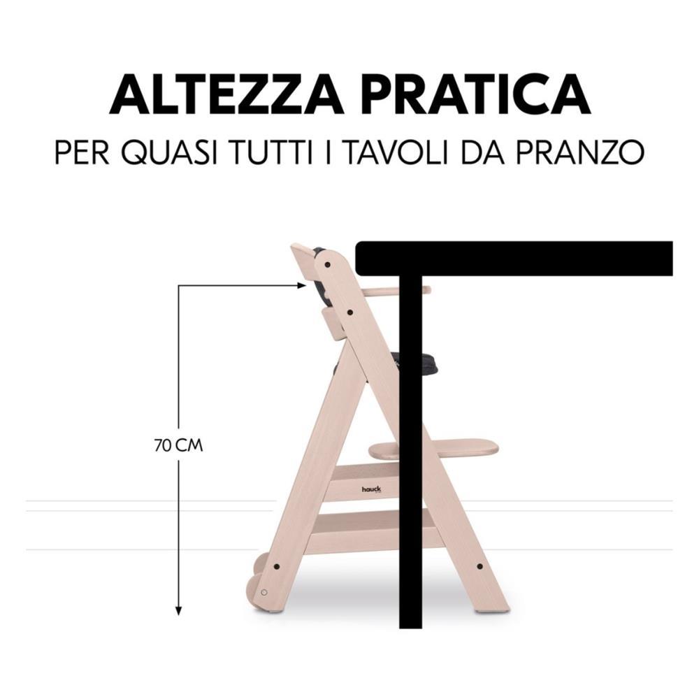 HAUCK SEGGIOLONE BETA+ WHITE SBIANCATO