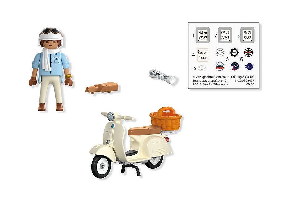 PLAYMOBIL VESPA 80TH ANNIVERSARY - CLASSIC STYLE 72283