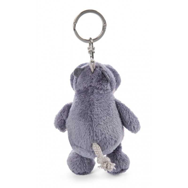 NICI KEY RING PORTACHIAVI PELUSCHE IPPOPOTAMO 47951