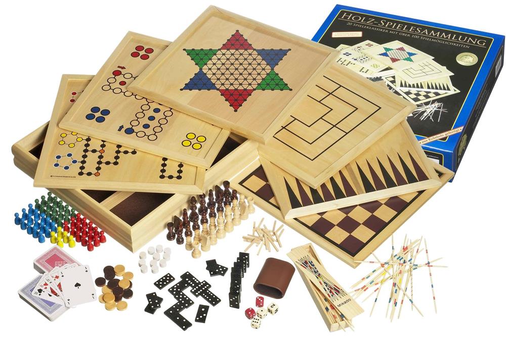 PHILOS COLLEZIONE DI GIOCHI IN LEGNO 100, FSC 100% 3102