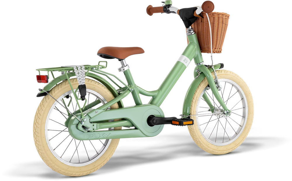 PUKY BICI YOUKE CLASSIC 16 VERDE RETRÒ 4241