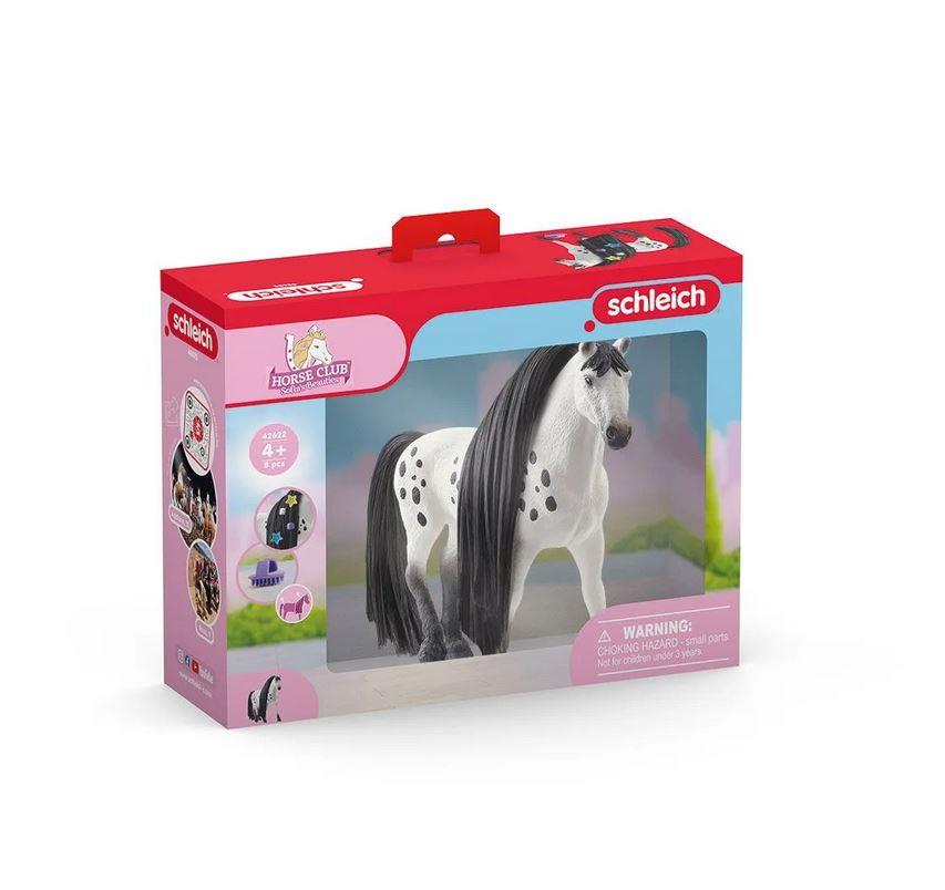 SCHLEICH STALLONE KNABSTRUPPER BEAUTY HORSE 42622