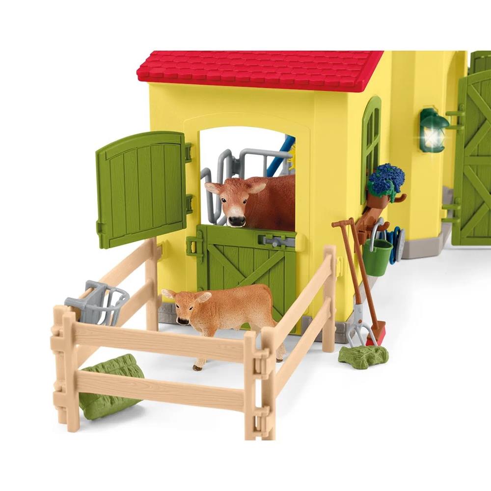 SCHLEICH GRANDE STALLA CON ANIMALI E ACCESSORI 42605