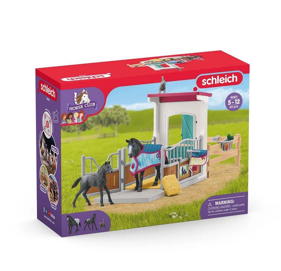 SCHLEICH BOX CON GIUMENTA E PULEDRO 42611