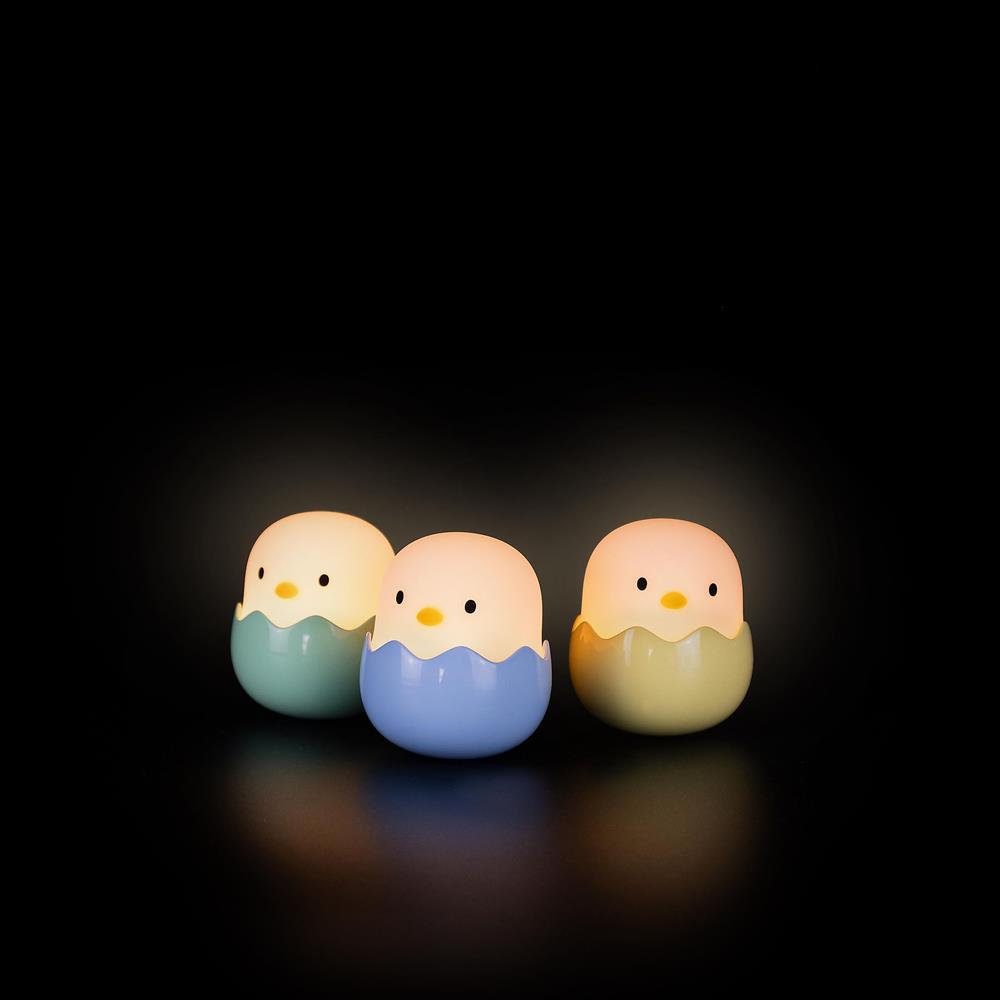 RAUM MEGALIGHT BABY EGGY - SET 3 LUCI NOTTURNE 187420