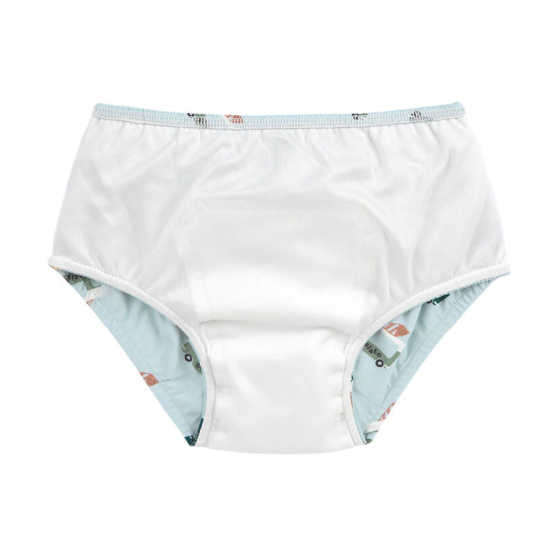 LÄSSIG SWIM COSTUME CONTENITIVO ICE CREAM TRUCK ILLUSION BLUE S/S 6+ MESI