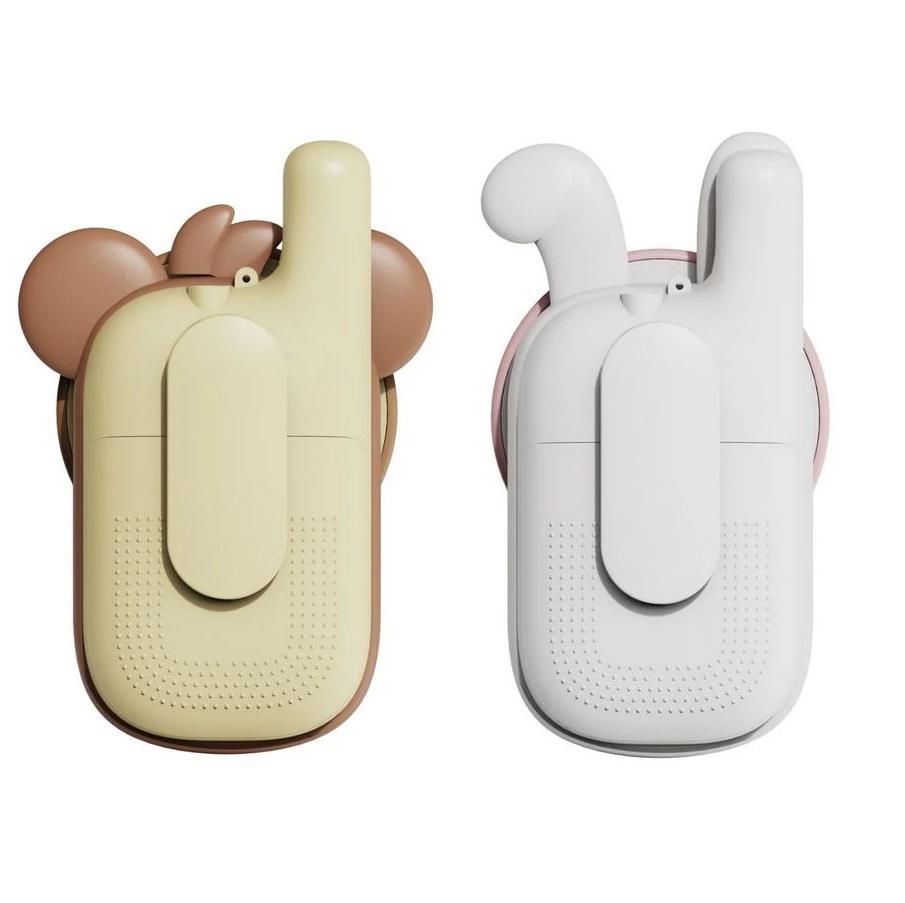 THE ZOOFAMILY ZOO WALKIE TALKIE RABBIT + BEAR