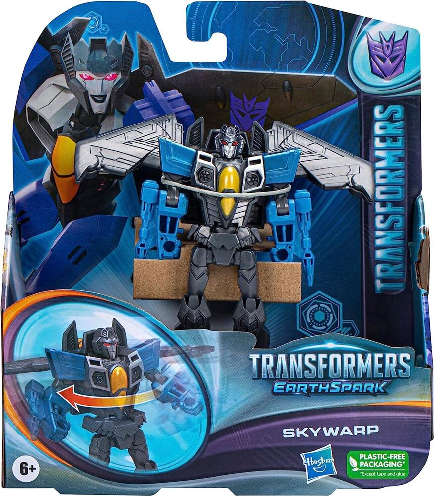 HASBRO TRANSFORMERS EARTHSPARK SKYWARP WARRIOR CLASS