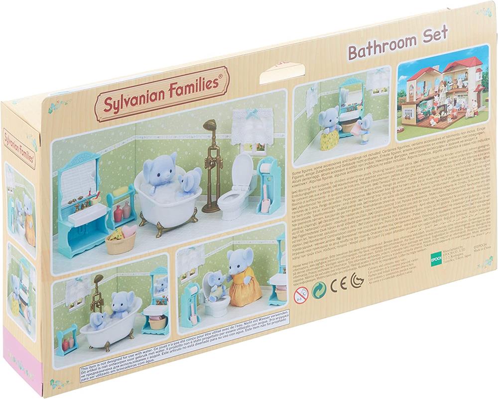 SYLVANIAN FAMILIES ACCESSORI BAGNO ED ELEFANTINA 5380