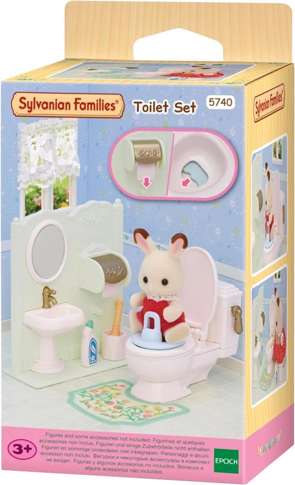 SYLVANIAN FAMILIES SET ACCESSORI TOILETTE 5740