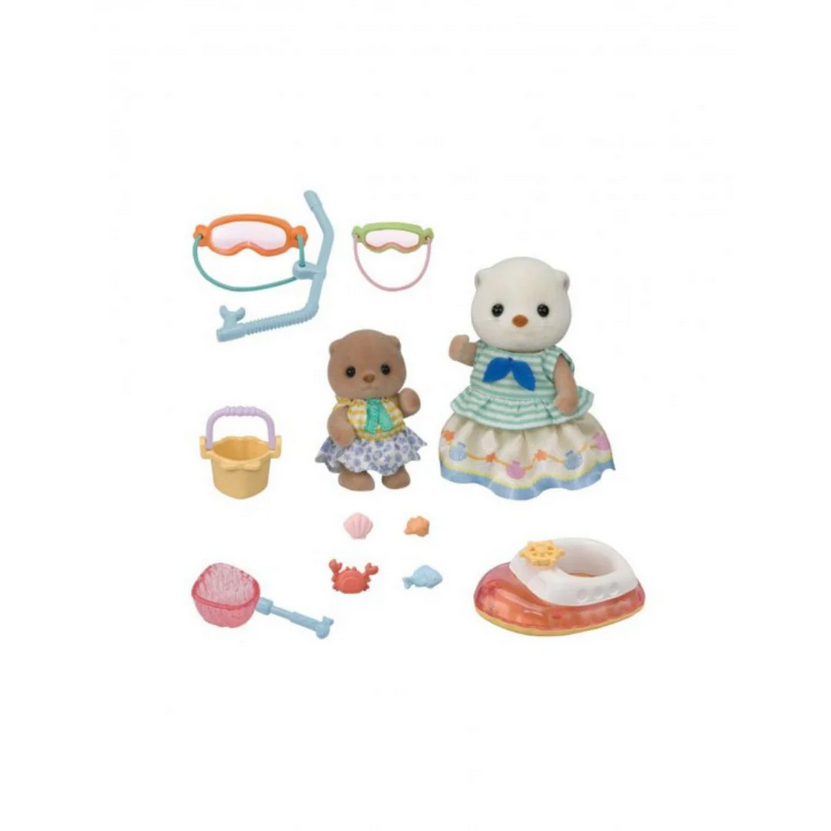 SYLVANIAN SPLASHY SNORKEL SET - SORELLE LONTRA MARINA 5804