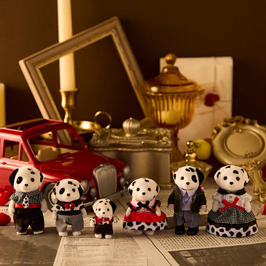 SYLVANIAN FAMIGLIA DALMATA 5862
