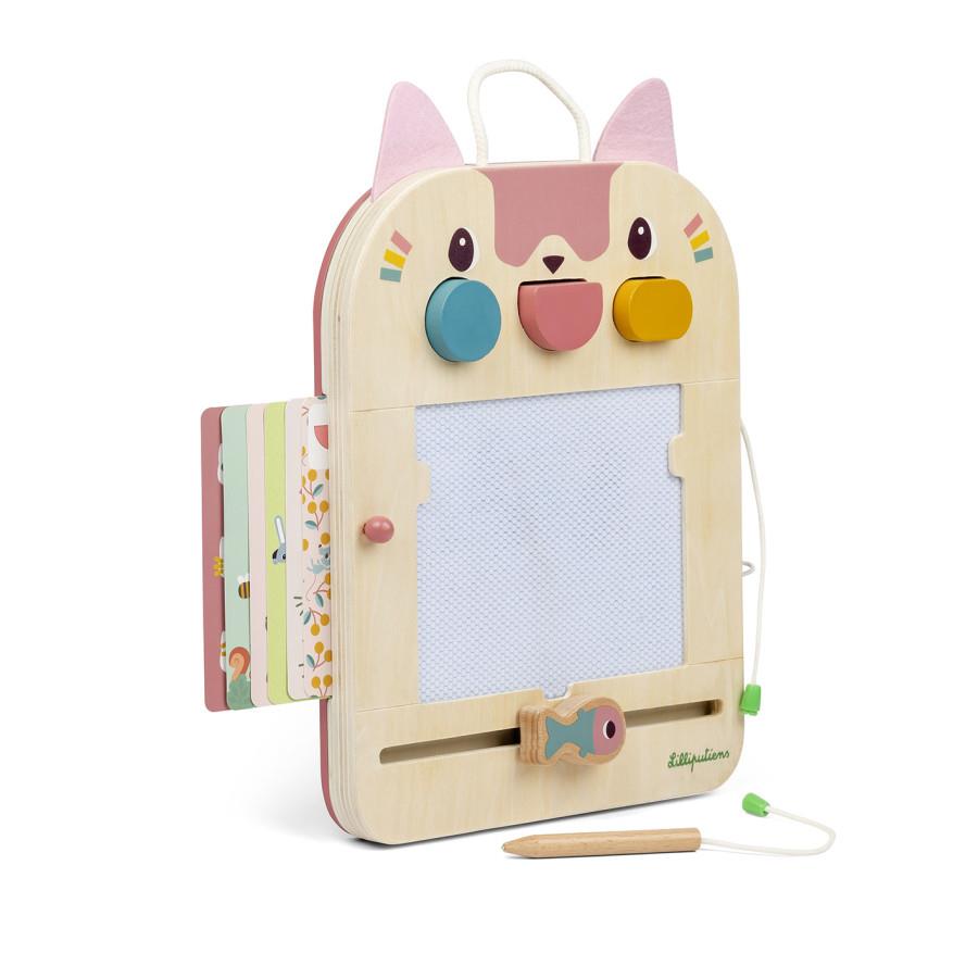 LILLIPUTIENS JEANNE LA GATTA LAVAGNA MAGICA DI LEGNO 83650 LILLIPUTIENS JEANNE LA GATTA LAVAGNA MAGICA DI LEGNO 83650