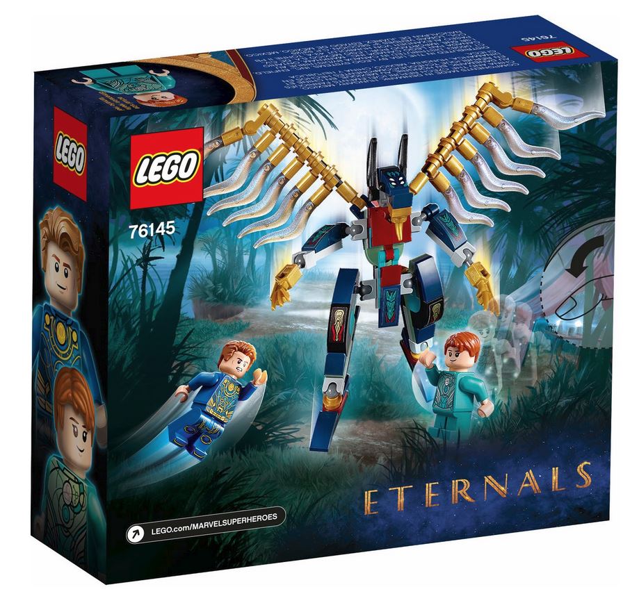 LEGO SUPER HEROES ASSALTO AEREO DEGLI ETERNALS 76145