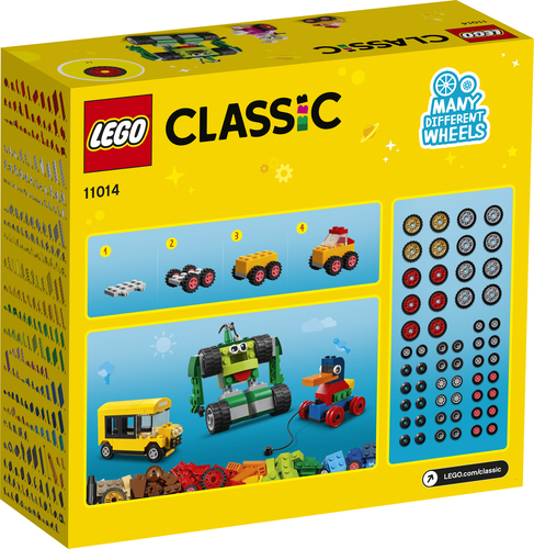 LEGO CLASSIC MATTONCINI E RUOTE 11014