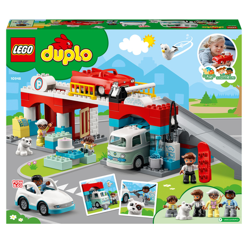 LEGO DUPLO AUTORIMESSA E AUTOLAVAGGIO 10948