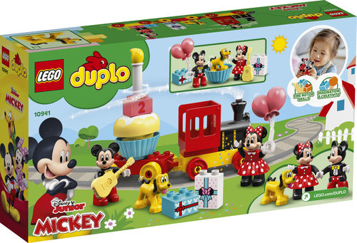 LEGO DUPLO DISNEY IL TRENO DEL COMPLEANNO DI TOPOLINO E MINNIE 10941