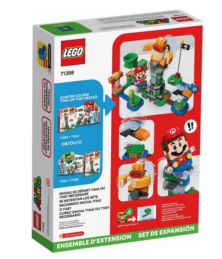 LEGO SUPER MARIO TORRE DEL BOSS SUMO BROS - PACK DI ESPANSIONE 71388