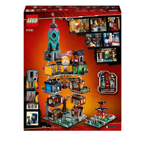 LEGO NINJAGO GIARDINI DI NINJAGO CITY 71741