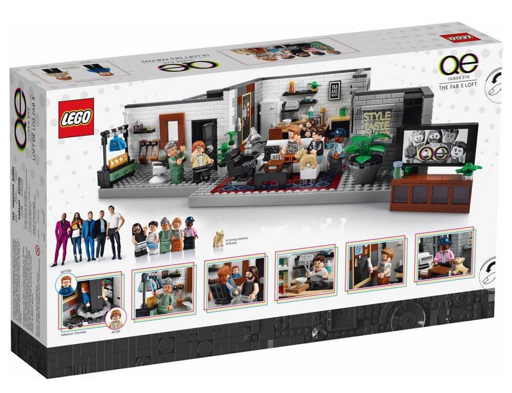 LEGO QUEER EYE - LOFT DEI FAB FIVE 10291