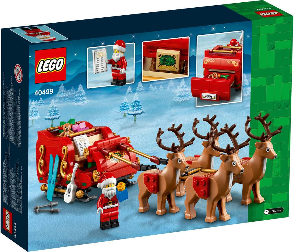 LEGO ICONIC LA SLITTA DI BABBO NATALE 40499