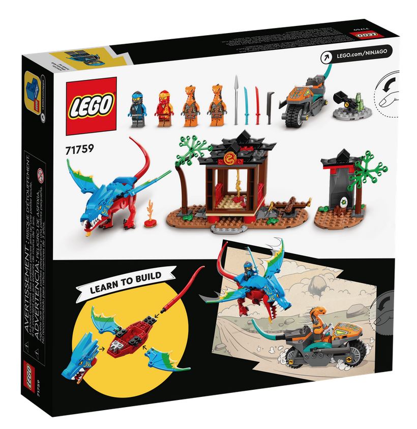 LEGO NINJAGO IL TEMPIO DELÊNINJA DRAGONE 71759