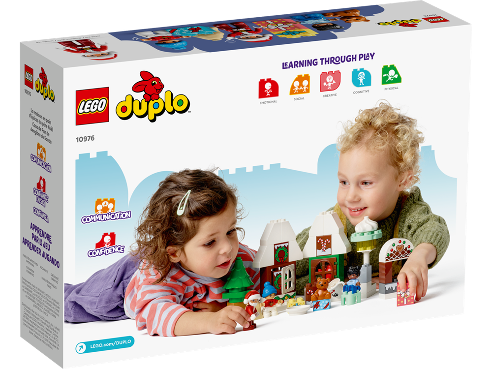 LEGO DUPLO CASA DI PAN DI ZENZERO DI BABBO NATALE 10976