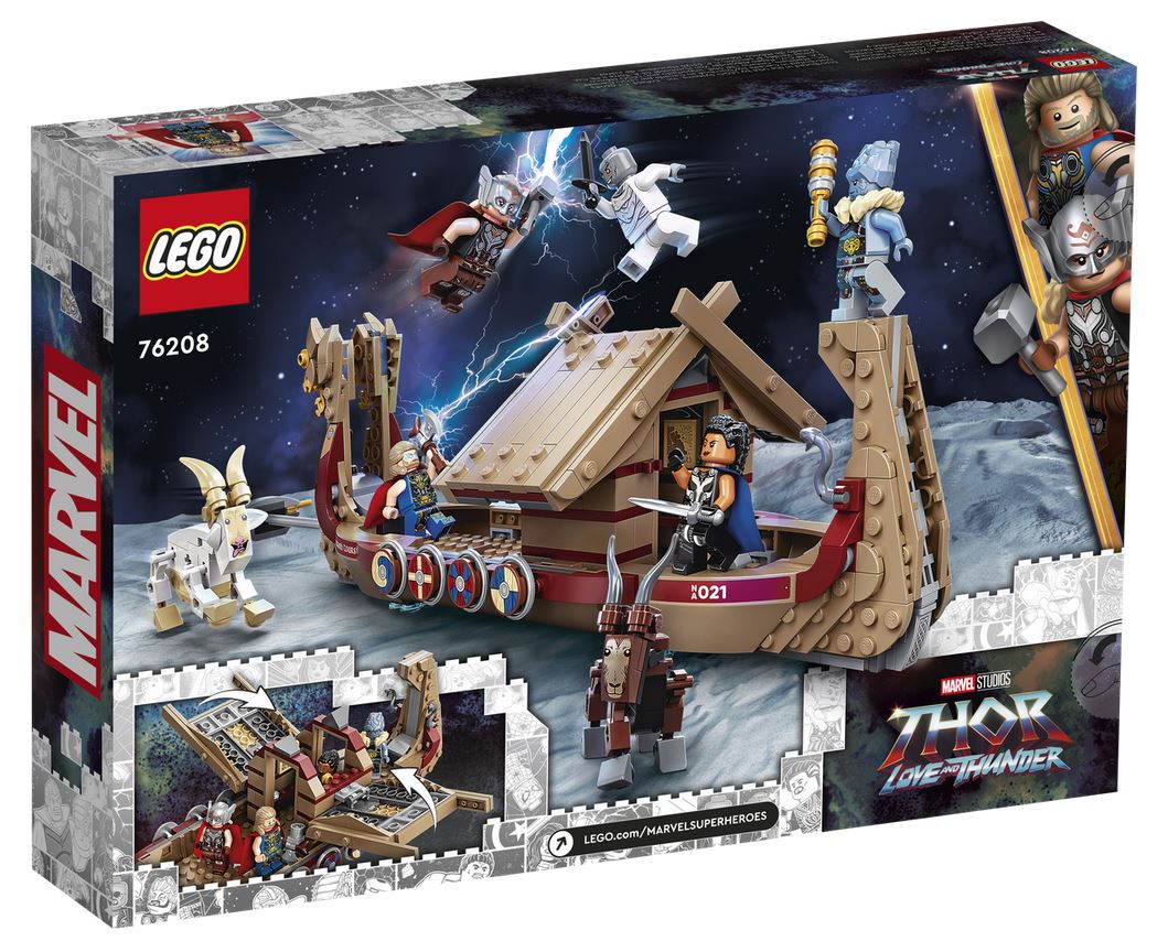 LEGO AVENGERS DRAKKAR DI THOR 76208