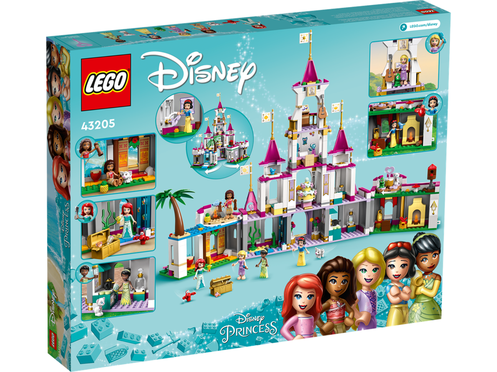 LEGO DISNEY PRINCESS IL GRANDE CASTELLO DELLE AVVENTURE 43205