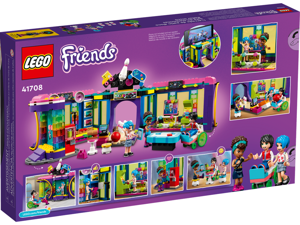 LEGO FRIENDS ARCADE ROLLER DISCO 41708