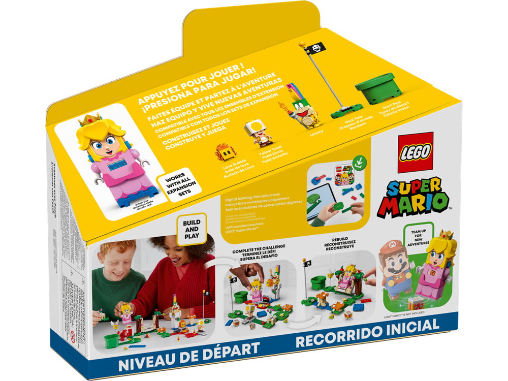 LEGO SUPER MARIO STARTER PACK AVVENTURE DI PEACH 71403