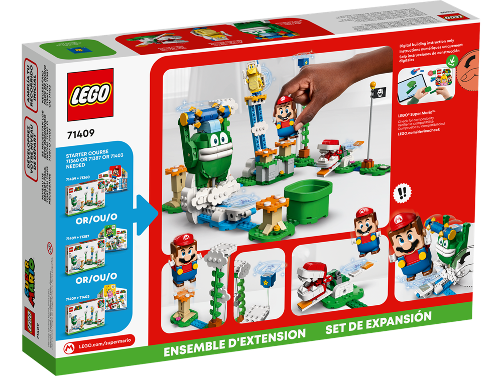 LEGO SUPER MARIO PACK ESPANSIONE SFIDA SULLE NUVOLE DI SPIKE GIGANTE 71409