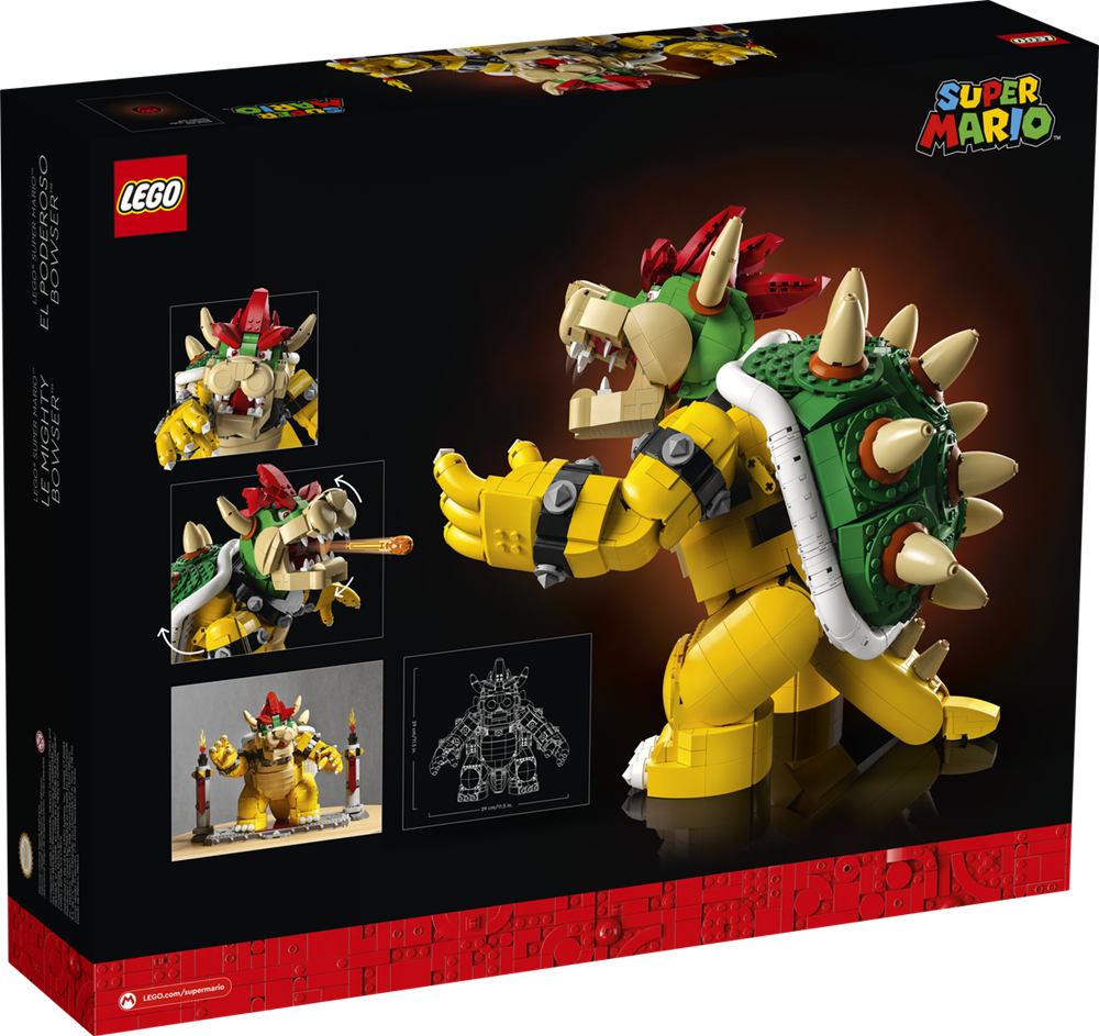 LEGO SUPER MARIO IL POTENTE BOWSER 71411