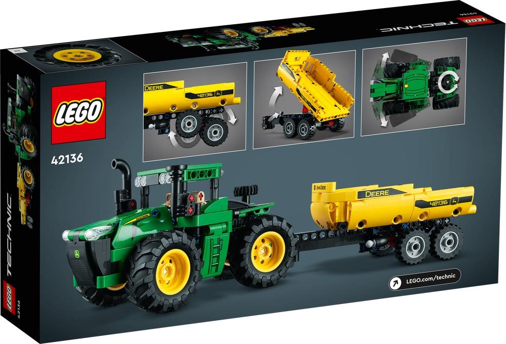 LEGO TECHNIC JOHN DEERE 9620R 4WD TRACTOR 42136