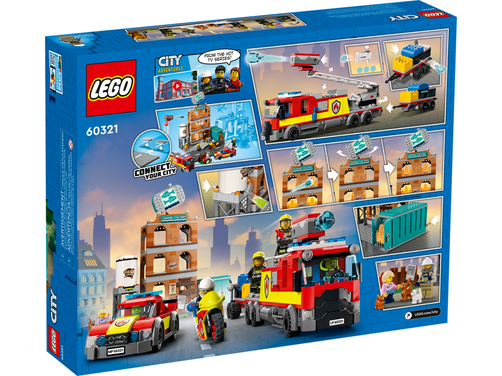 LEGO CITY VIGILI DEL FUOCO 60321