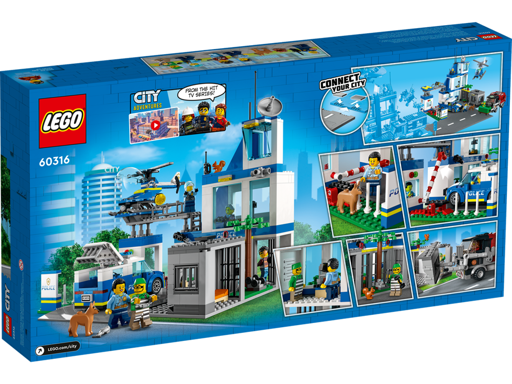 LEGO CITY STAZIONE DI POLIZIA 60316