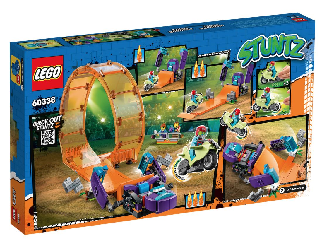 LEGO CITY STUNTZ GIRO DELLA MORTE DELLO SCIMPANZÈ 60338