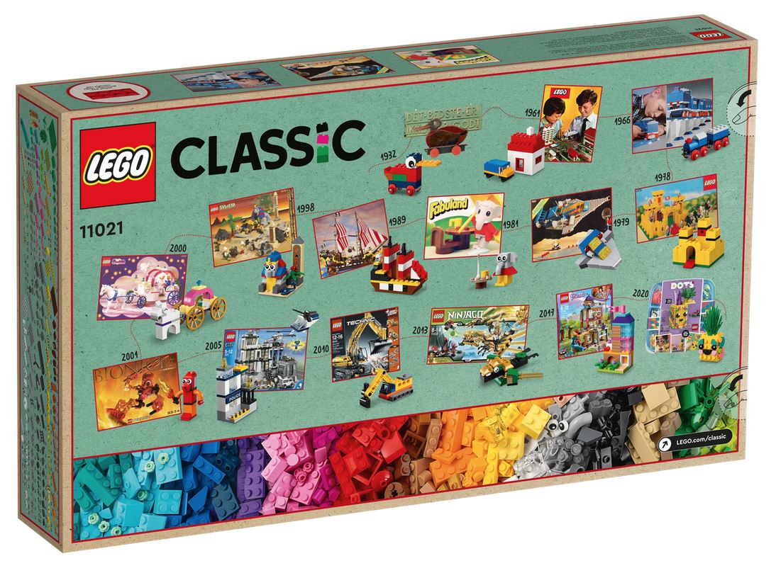 LEGO CLASSIC 90 ANNI DI GIOCO 11021